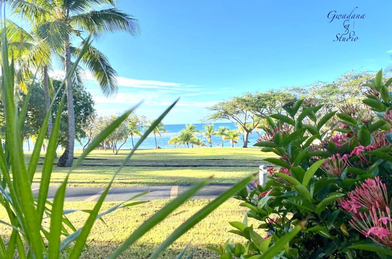 Acces Direct Plage, Vue Mer D'Exception, Les Gwada Studios, Village Vacances サンタンヌ エクステリア 写真