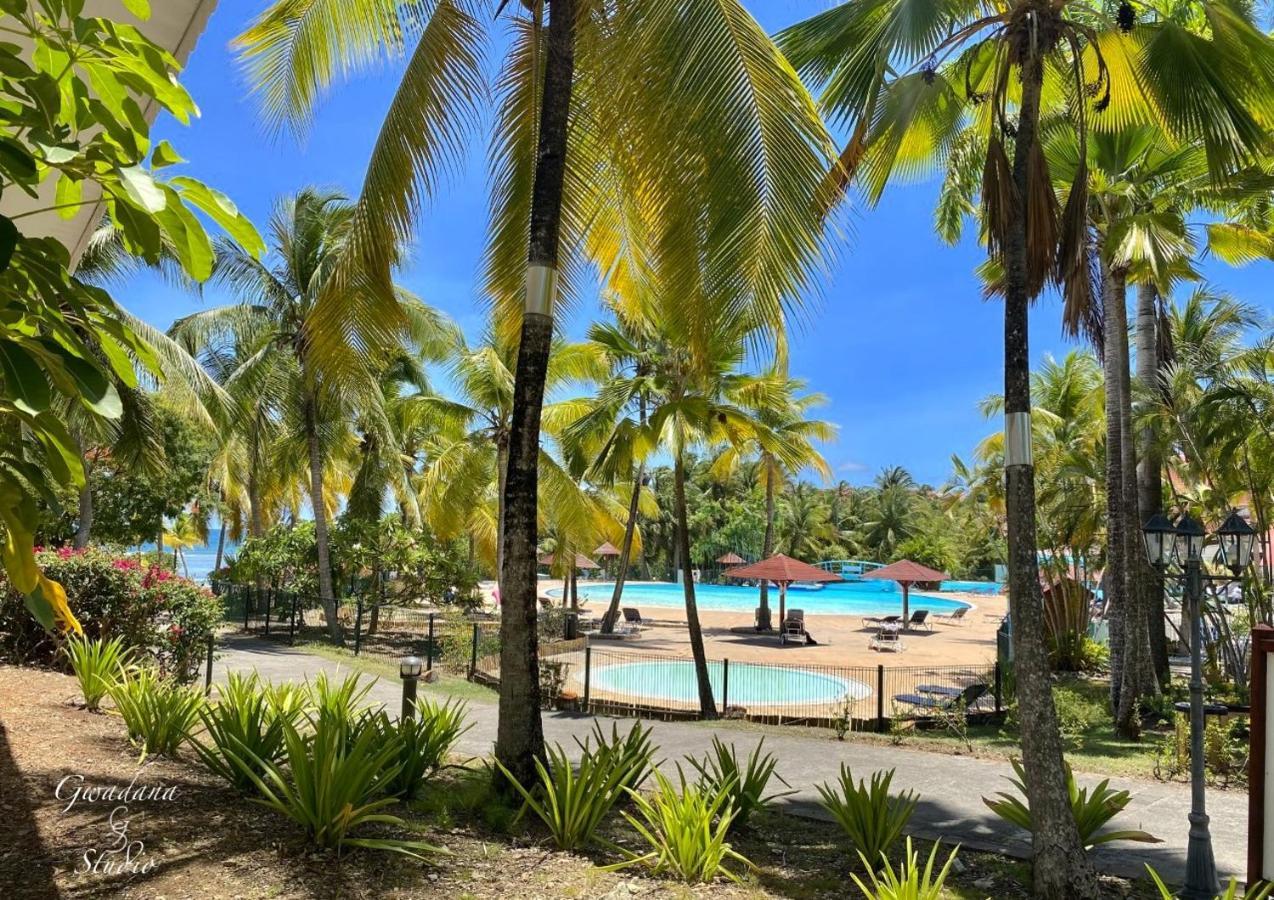 Acces Direct Plage, Vue Mer D'Exception, Les Gwada Studios, Village Vacances サンタンヌ エクステリア 写真