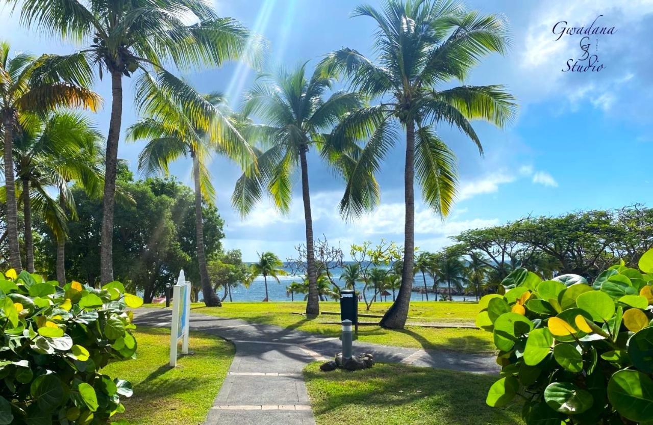 Acces Direct Plage, Vue Mer D'Exception, Les Gwada Studios, Village Vacances サンタンヌ エクステリア 写真